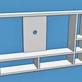 Kệ Giải Trí Cho Nhà Búp Bê (Dollhouse Entertainment Center) - Thumbnail 3