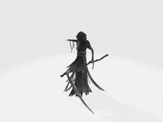 Mô hình 3D Grim Reaper - Thần Chết trang trí cực chất - Image 1
