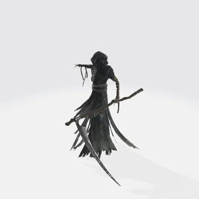 Mô hình 3D Grim Reaper - Thần Chết trang trí cực chất
