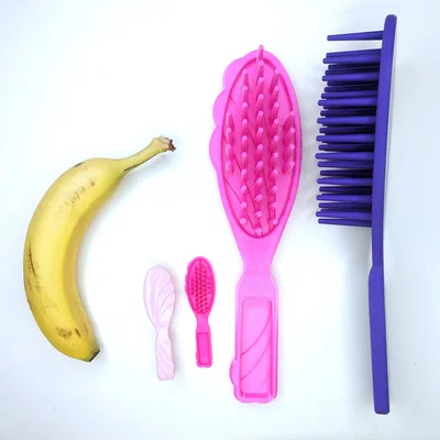 Mô hình lược chải tóc phong cách búp bê Barbie cổ điển