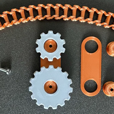 Đồ chơi Fidget Chain & Sprockets