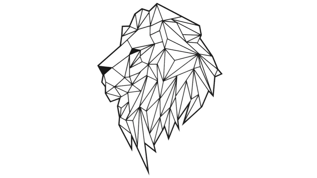 Sư tử trên tường - Image 1