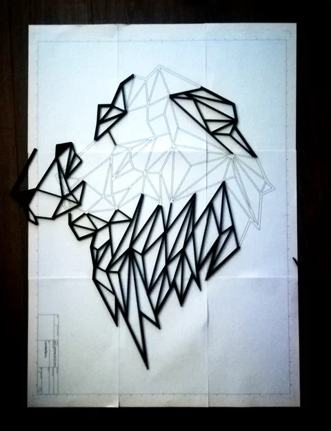 Sư tử trên tường - Image 4