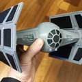 Tie Fighter Darth Vader (in 1 filament) - tách linh kiện tốt hơn (chỉ 6 plates) - Thumbnail 1