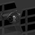 Tie Fighter Darth Vader (in 1 filament) - tách linh kiện tốt hơn (chỉ 6 plates) - Thumbnail 5