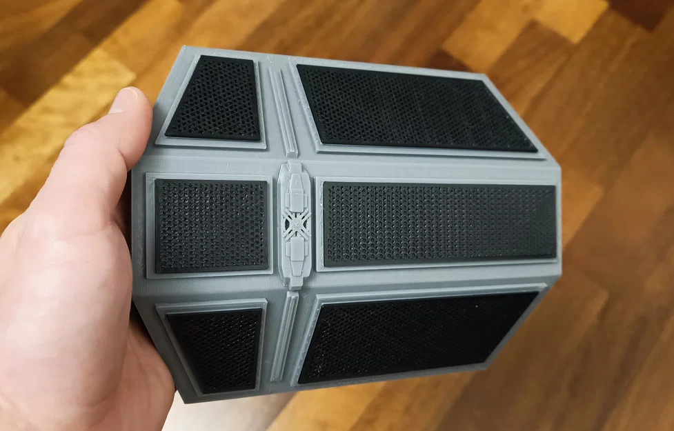 Tie Fighter Darth Vader (in 1 filament) - tách linh kiện tốt hơn (chỉ 6 plates) - Image 6