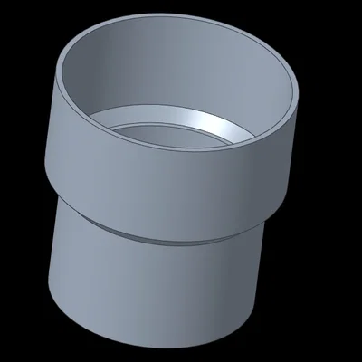 Giảm nối máng xối 110/100 - Gutter reduction 110/100