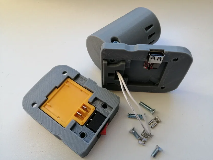 Đèn làm việc LED Makita 18V (Makita LED lamp work light 18v) - Image 7