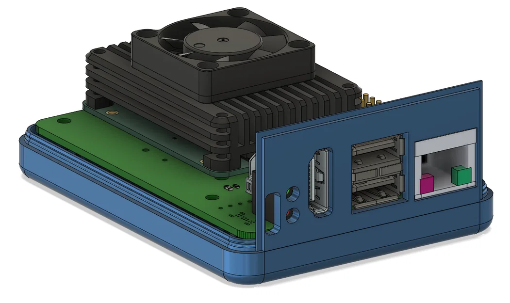 Vỏ (Case) cho Waveshare Raspberry CM4 IO Base C - Image 7