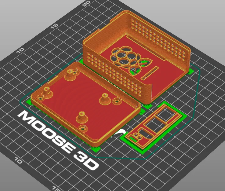 Vỏ (Case) cho Waveshare Raspberry CM4 IO Base C - Image 10