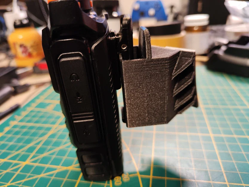 Ngàm gắn xe góc nghiêng cho Quansheng UV K5/K6/K8/Plus - Image 2