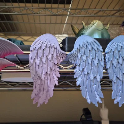 Nam châm tủ lạnh Cánh thiên thần (Angel Wings Refrigerator Magnet)