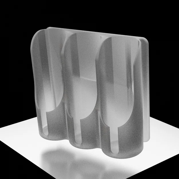 Giá treo cuộn túi rác / cuộn giấy lau (Tashbag roll / paper towel holder) - Image 5
