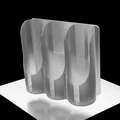 Giá treo cuộn túi rác / cuộn giấy lau (Tashbag roll / paper towel holder) - Thumbnail 5