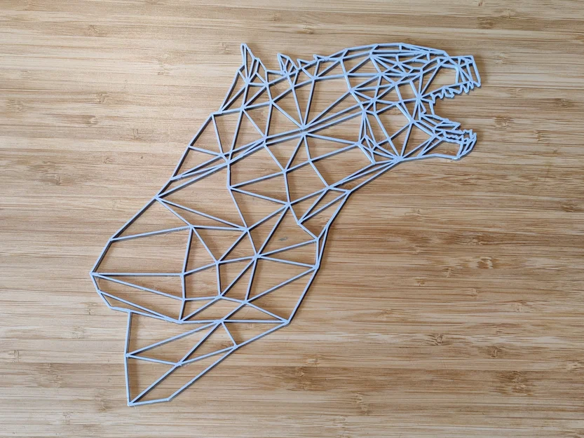 Godzilla Hình Học (Geometric Godzilla) - Image 1