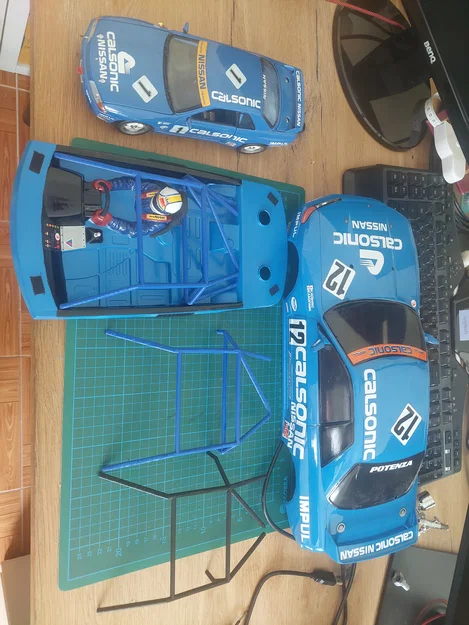 Rollcage 1:10 cho Cockpit Nissan Skyline R32 - Image 1