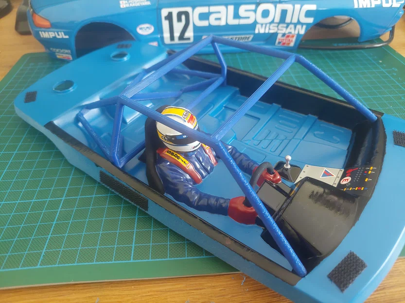 Rollcage 1:10 cho Cockpit Nissan Skyline R32 - Image 2
