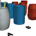 Kệ Cắm Bút/Kẹp Bút (Pencil Holder) Dễ In – Easy Print - Thumbnail 2