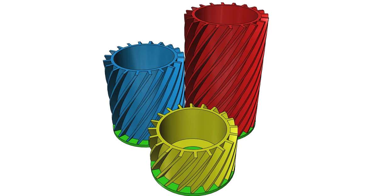 Kệ Cắm Bút/Kẹp Bút (Pencil Holder) Dễ In – Easy Print - Image 3
