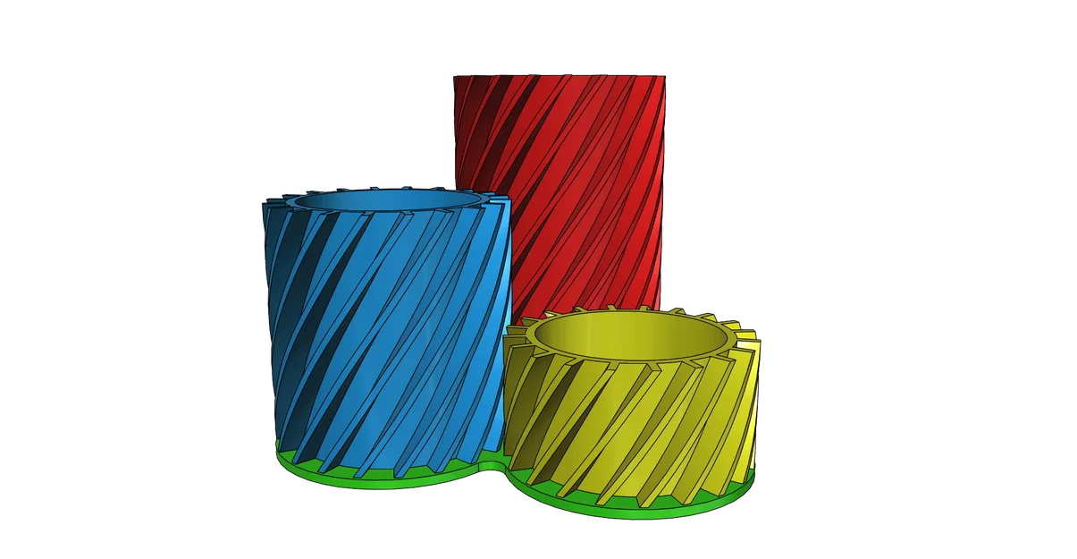 Kệ Cắm Bút/Kẹp Bút (Pencil Holder) Dễ In – Easy Print - Image 16