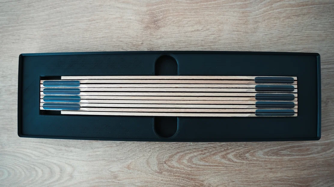 Khay Đựng Thước Gấp Hệ Thống Gridfinity Cho Bàn Làm Việc - Image 3