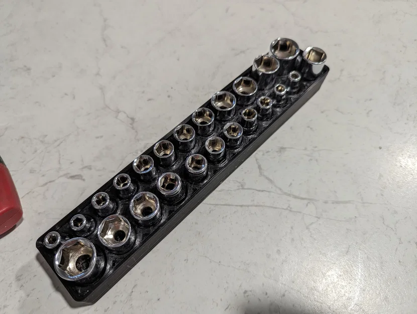 Khay Đựng Đầu Tuýp Gridfinity Thông Minh (Hệ Metric & Imperial) - Image 1