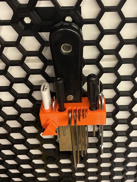 Giá treo dụng cụ Ender 3/5 dạng Honeycomb - Image 2