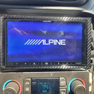 Bộ ốp mặt dưỡng Double Din cho GM Trailblazer 2002-2009 (Dash Kit)
