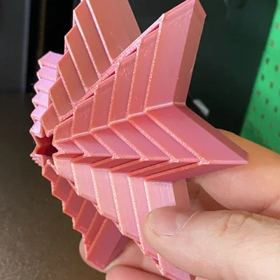 Mô hình Fidget Star 7 cánh: Đồ chơi giảm stress in 3D cực chất