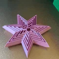 Mô hình Fidget Star 7 cánh: Đồ chơi giảm stress in 3D cực chất - Thumbnail 3