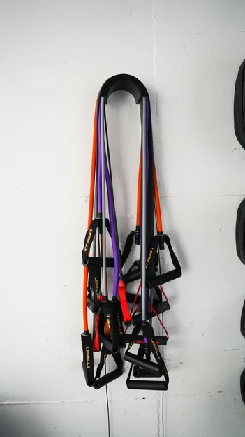 Giá treo dây kháng lực gắn tường 3D - Giải pháp sắp xếp phòng gym gọn gàng - Image 2