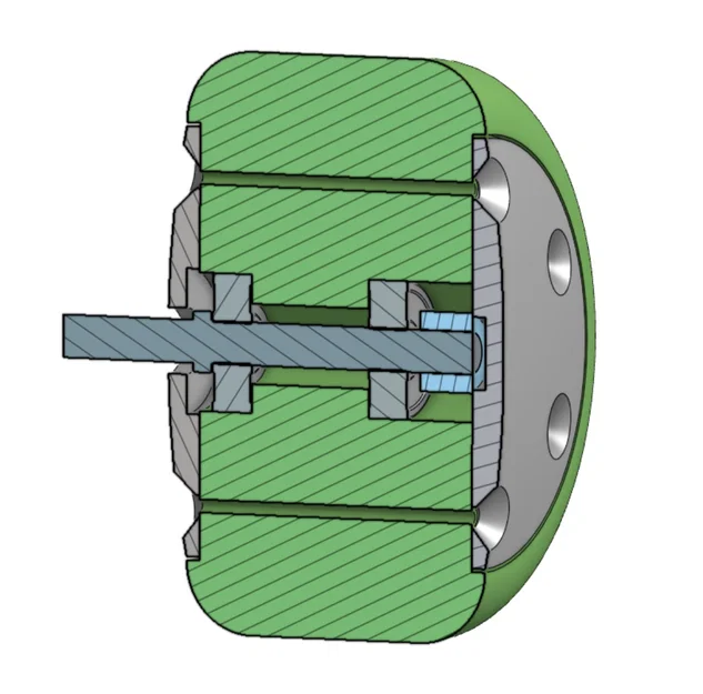 Bánh xe caster trước thay thế cho Husqvarna Automower - Image 7