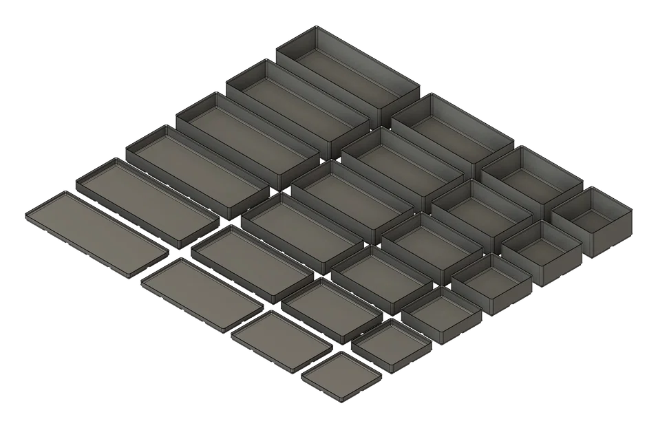 Gridfinity Encyclopedia – Bách khoa toàn thư base & bin Gridfinity - Image 10