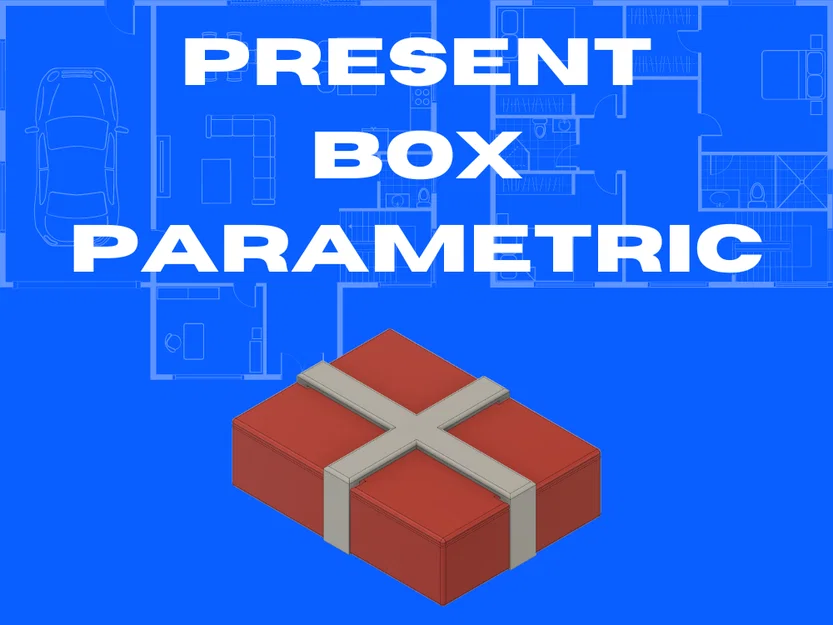 Hộp Quà Fully Parametric (Present Box Fully parametric) - Image 1