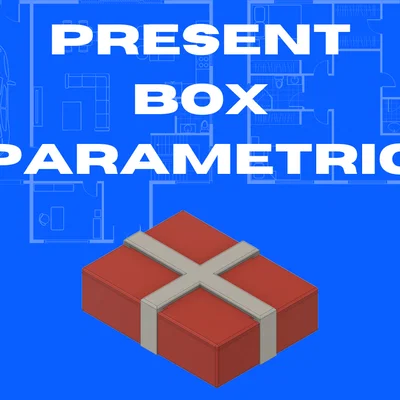 Hộp Quà Fully Parametric (Present Box Fully parametric)