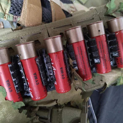 Shotgun shell Belt V1 – Ngàm giữ vỏ đạn cho dây lưng Mollo
