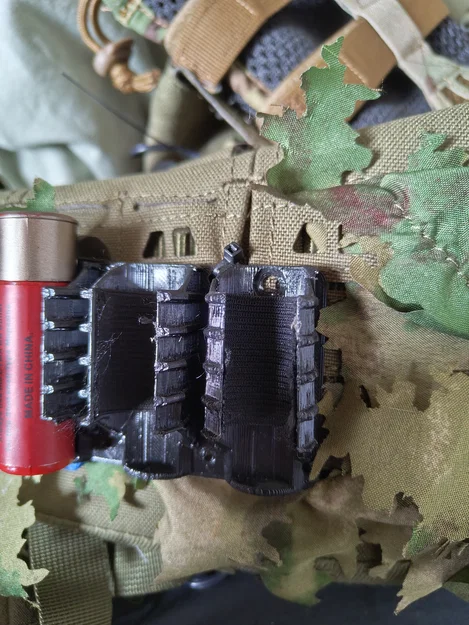 Shotgun shell Belt V1 – Ngàm giữ vỏ đạn cho dây lưng Mollo - Image 2