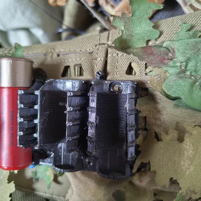 Shotgun shell Belt V1 – Ngàm giữ vỏ đạn cho dây lưng Mollo