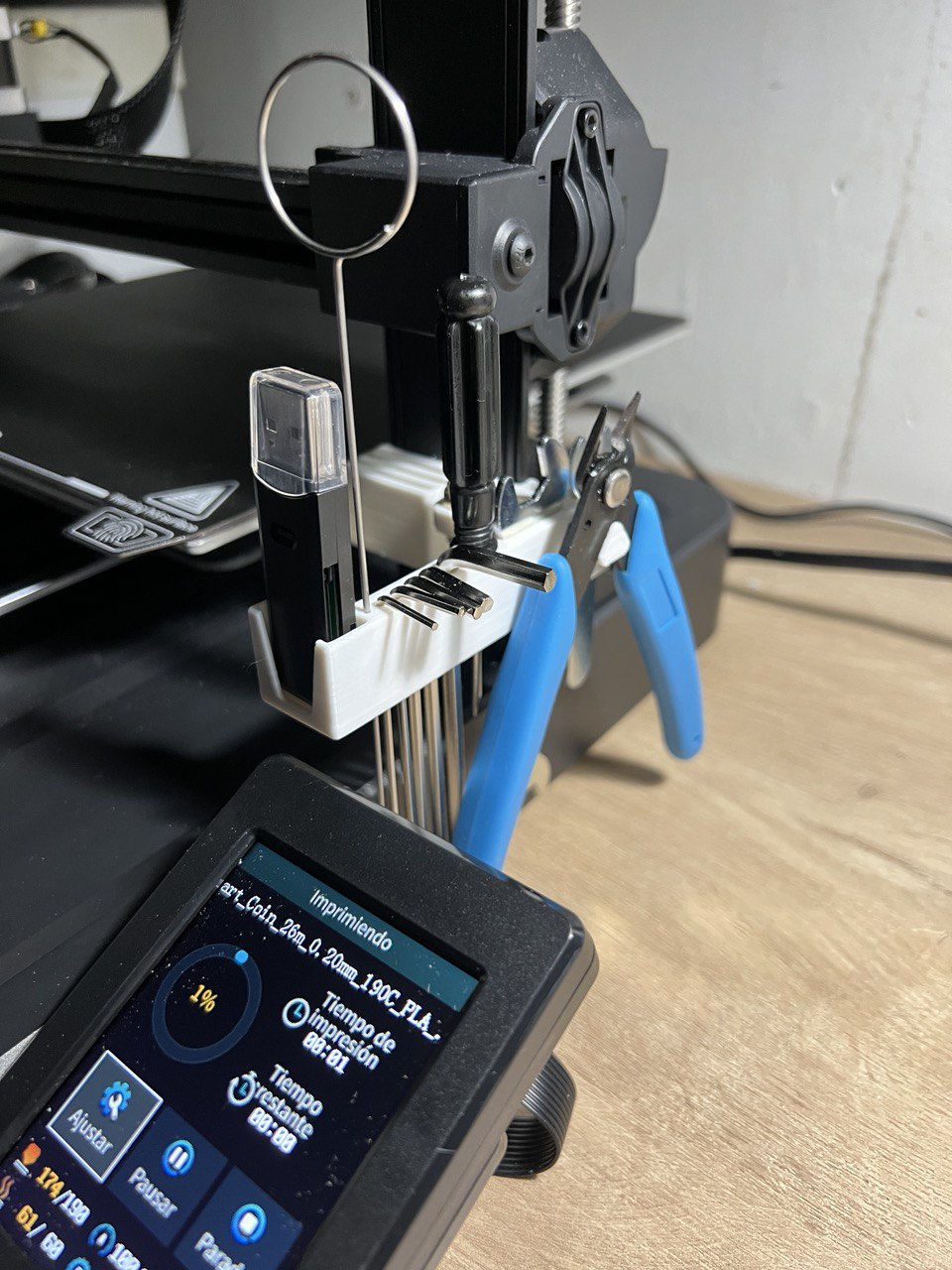 Giá đỡ dụng cụ bên trái cho Ender 3 V3 SE/KE - Gọn gàng, tiện lợi - Image 1