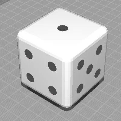 Mô hình xúc xắc gian lận 3D (Cheating Dice) độc đáo