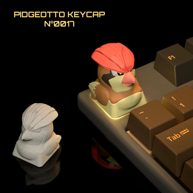 Pidgeotto Keycap - Mô hình phím cơ Pokémon độc đáo - Image 1