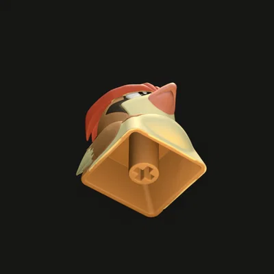 Pidgeotto Keycap - Mô hình phím cơ Pokémon độc đáo