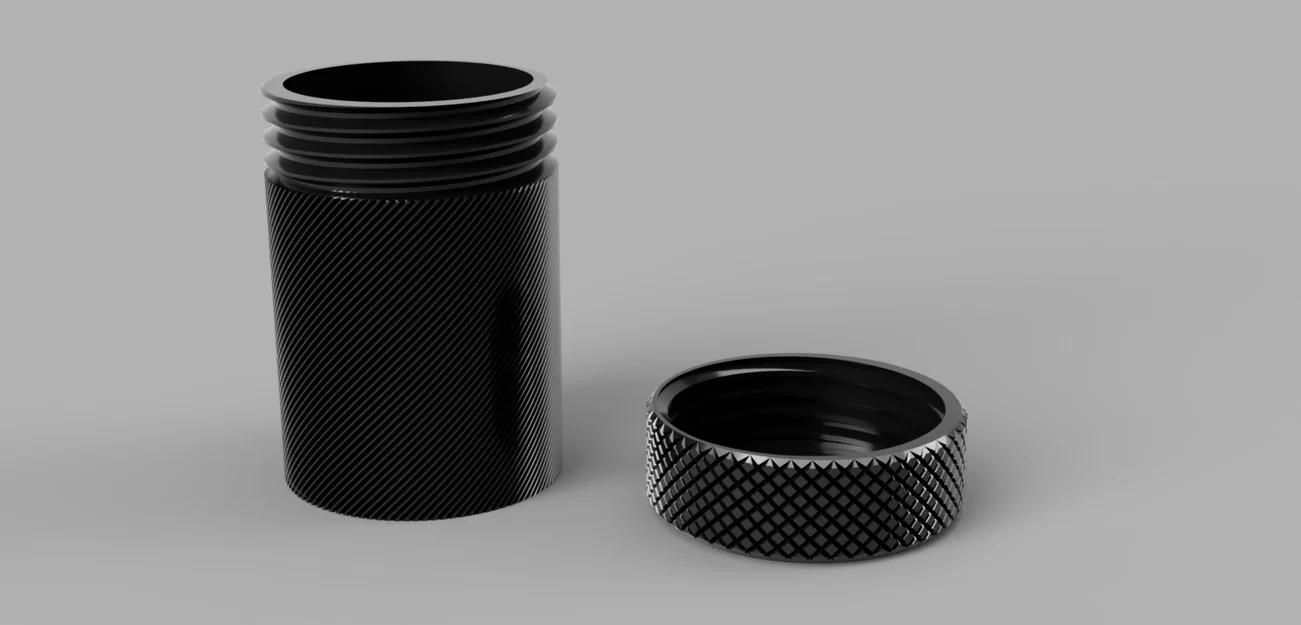 Hộp đựng đồ đa năng có nắp vặn (Screw-on Box) in 3D tiện lợi - Image 2