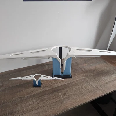 The Creator's USS NOMAD – Mô hình trạm không gian NOMAD để in 3D