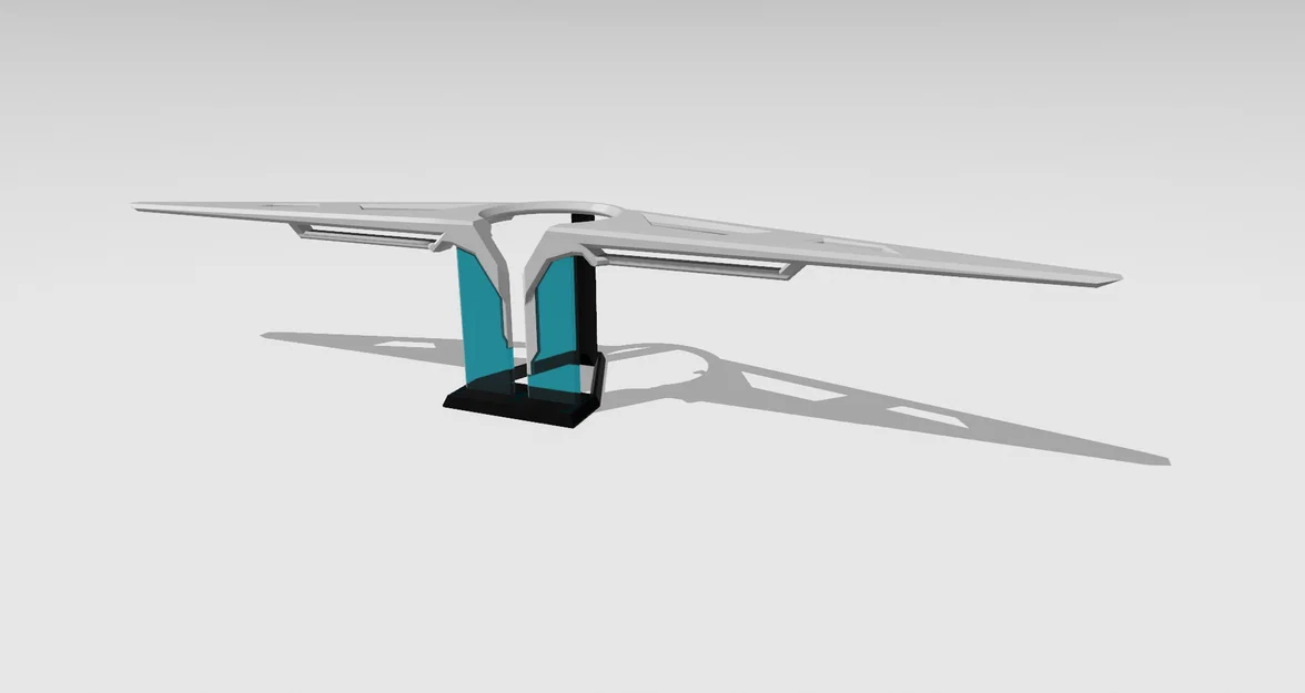 The Creator's USS NOMAD – Mô hình trạm không gian NOMAD để in 3D - Image 4