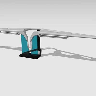 The Creator's USS NOMAD – Mô hình trạm không gian NOMAD để in 3D
