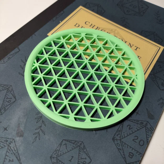 Đế lót ly hoạ tiết hình học (Geometric patern coasters) - Image 5