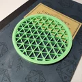 Đế lót ly hoạ tiết hình học (Geometric patern coasters) - Thumbnail 5