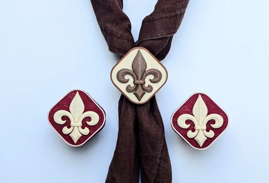 Woggle Fleur de lis (turbánek) - Image 1