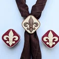 Woggle Fleur de lis (turbánek) - Thumbnail 1